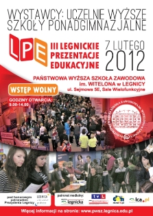 III. Legnickie Prezentacje Edukacyjne III. Legnickie Prezentacje Edukacyjne