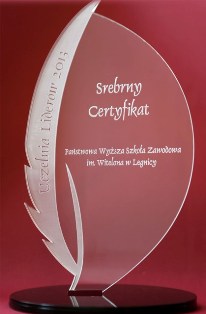 PWSZ im. Witelona w Legnicy trzeci raz z rzędu Uczelnią Liderów PWSZ im. Witelona w Legnicy trzeci raz z rzędu Uczelnią Liderów