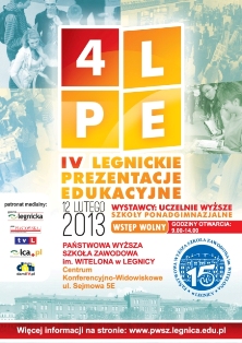 IV. Legnickie Prezentacje Edukacyjne IV. Legnickie Prezentacje Edukacyjne