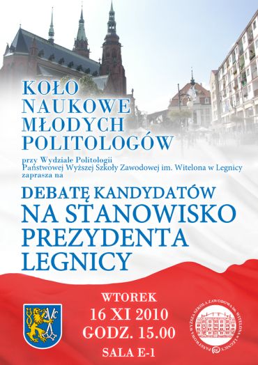 Debata kandydatów na Prezydenta Legnicy Debata kandydatów na Prezydenta Legnicy