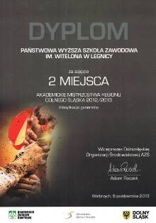 II. miejsce dla PWSZ im. Witelona w Legnicy II. miejsce dla PWSZ im. Witelona w Legnicy
