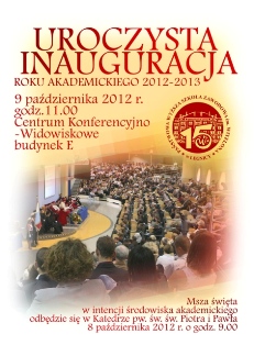 Inauguracja roku akademickiego Inauguracja roku akademickiego