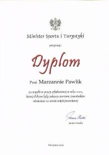 Ministerialne nagrody dla Marzanny Pawlik i Łukasza Stawarza