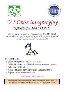 VI Obóz integracyjny w Karpaczu VI Obóz integracyjny w Karpaczu