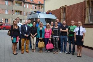Policjanci z Niemiec z wizytą w Legnicy - fot. LCA.pl Policjanci z Niemiec z wizytą w Legnicy - fot. LCA.pl