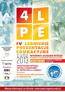 Ruszają IV. Legnickie Prezentacje Edukacyjne Ruszają IV. Legnickie Prezentacje Edukacyjne