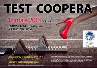 Test Coopera w Parku Miejskim Test Coopera w Parku Miejskim
