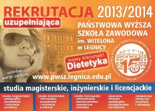Wolne miejsca na studia w PWSZ ! Wolne miejsca na studia w PWSZ !